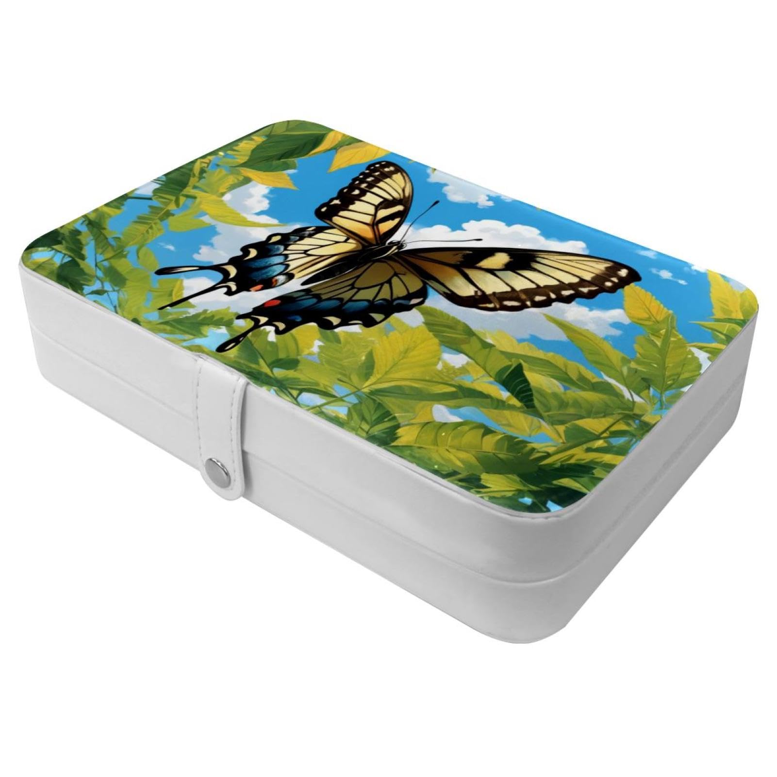 Cadeau de demoiselle d'honneur : mini boîte à bijoux papillon mignon