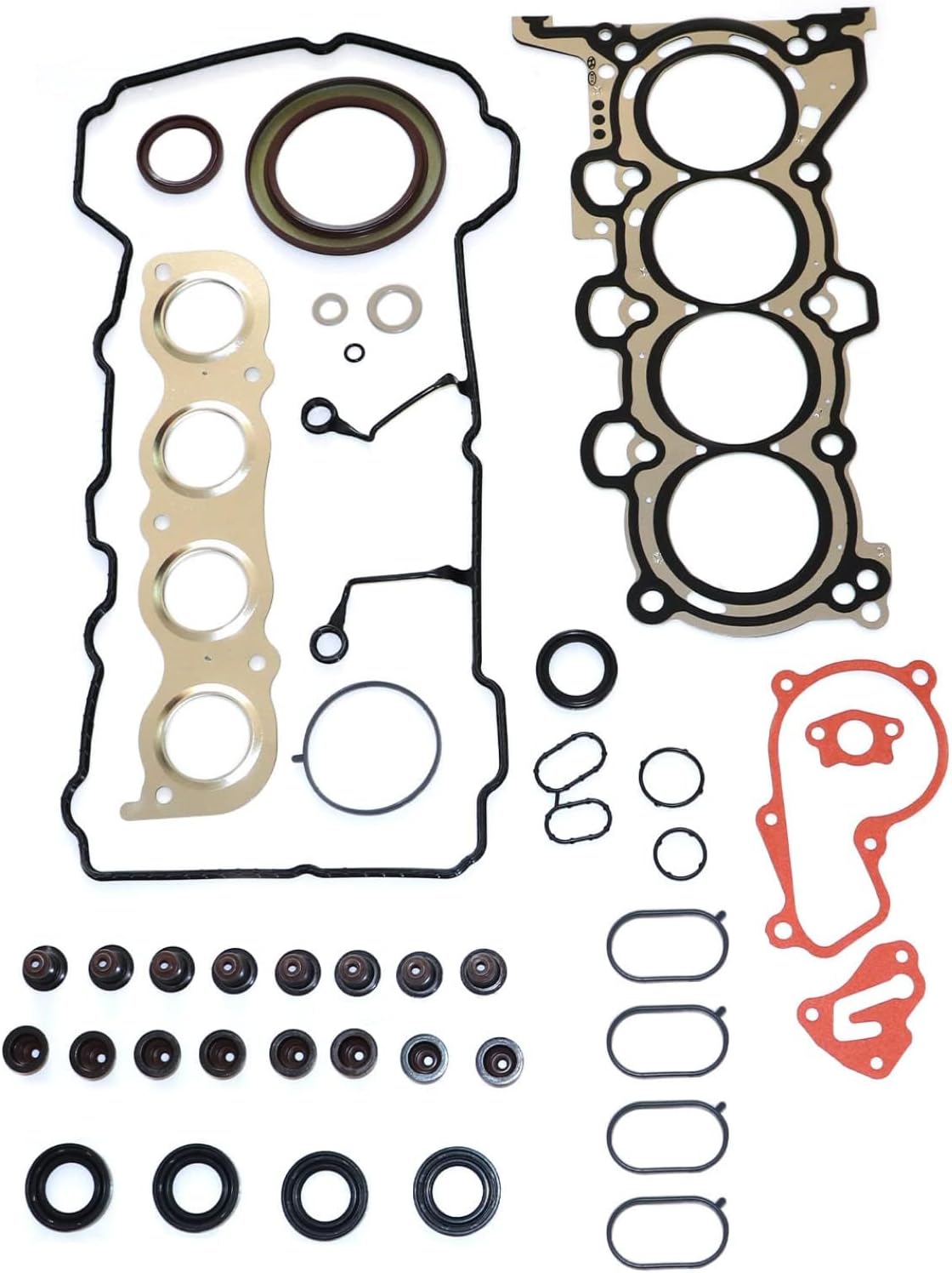 FZJDSD CPW13795 Cylinder Engine Head Gasket Set Compatible with Hyundai ELantra Tucson 2011-2020 1.8L 2.0L Fit for KIA Forte Soul 2012-2018 1.8L 2.0L Replace ES71313 HGS193 HS26561PT
