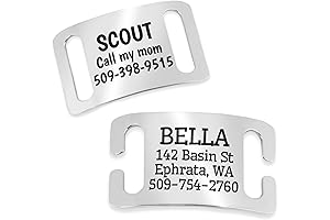 GoTags Slide-On Dog Tags Personalized
