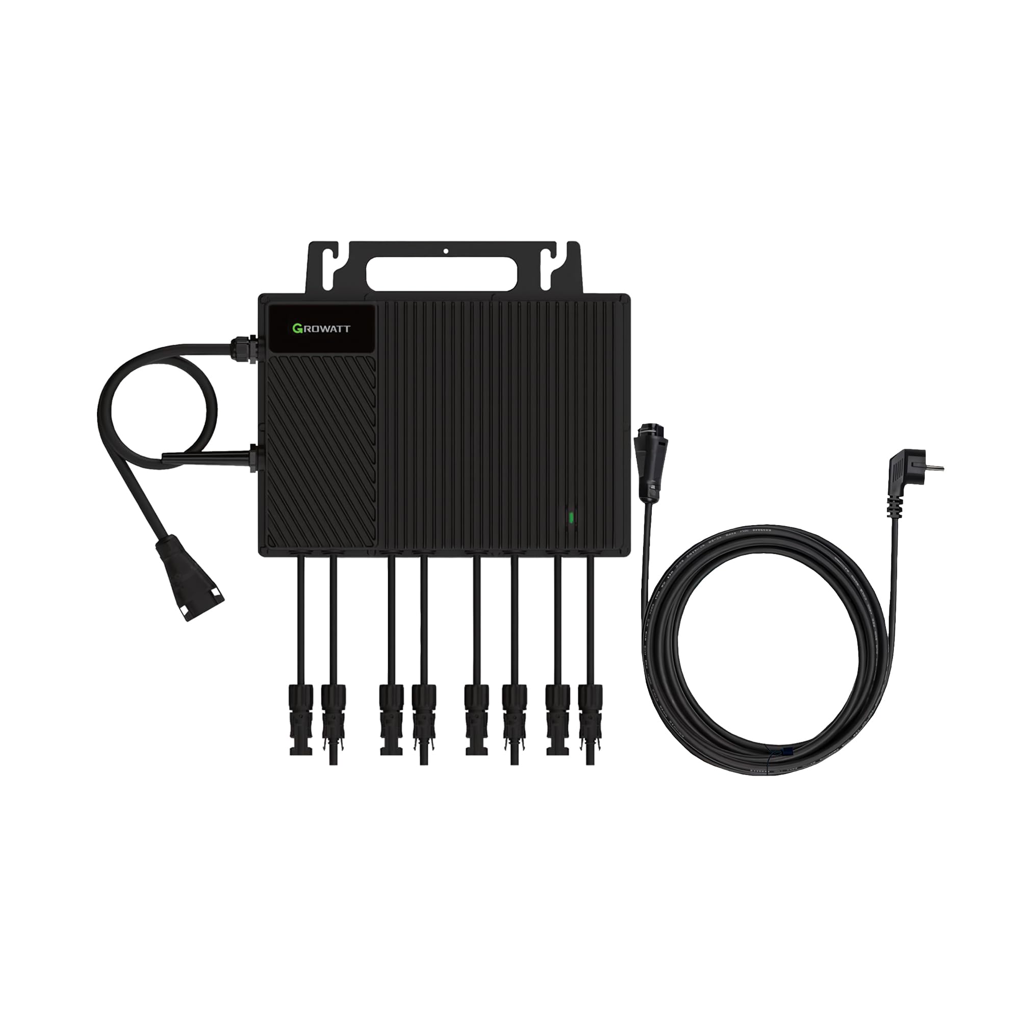 Growatt NEO 2000M-X2 Wechselrichter 2kW inkl. 5m Anschlusskabel mit 4MPPT und WiFi für Balkonkraftwerke und Solaranlagen