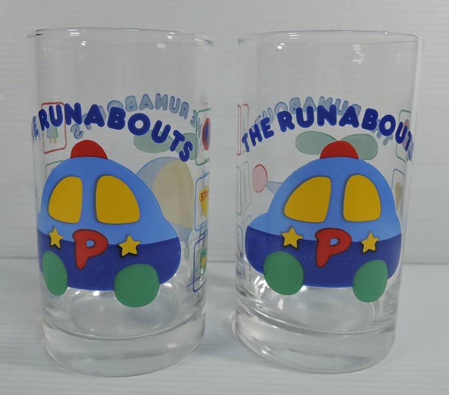 蔵にあった古いガラスコップ2客 昭和初期の復刻グラスは、お父さん世代には懐かしい逸品。手に