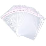 2000 Pcs 2\'\' x 3\'\' Clear Resealable Cellophane Cello Bags Resealable Adhesive on Flap Self Sealing OPP Poly Bag Tiny Clear Plastic Poly Bags for Jewelry Candies Cookies Decorative