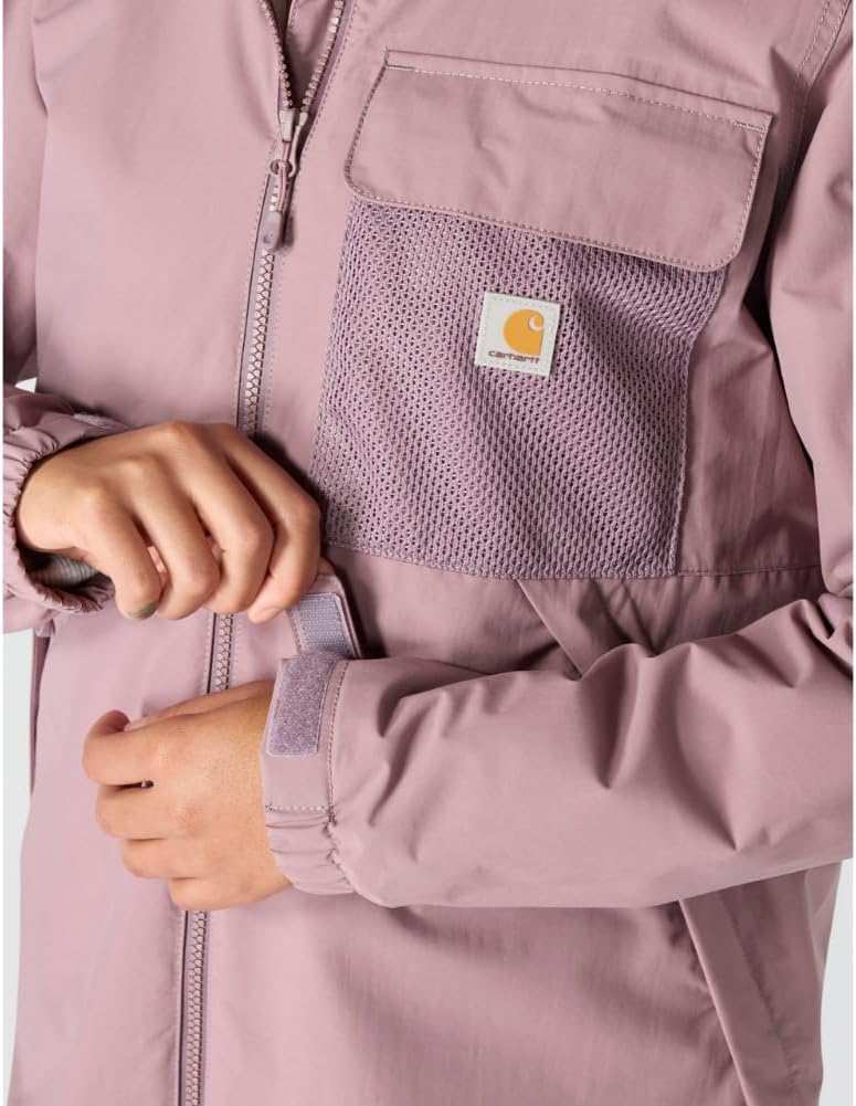 Carhartt womens Storm Defender Loose Fit Lightweight Hooded Packable Jacket - Image 5