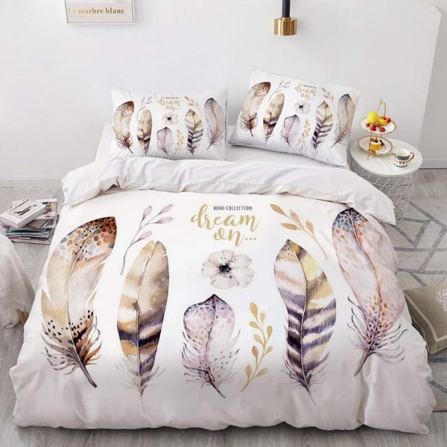 Parure de lit 160x200 plume douce pour transformer la chambre enfant en un cocon de sommeil
