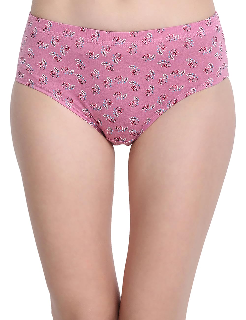 VSTAR Claire Super Soft and Skin-Friendly Printed Cotton Hipster Panties for Women