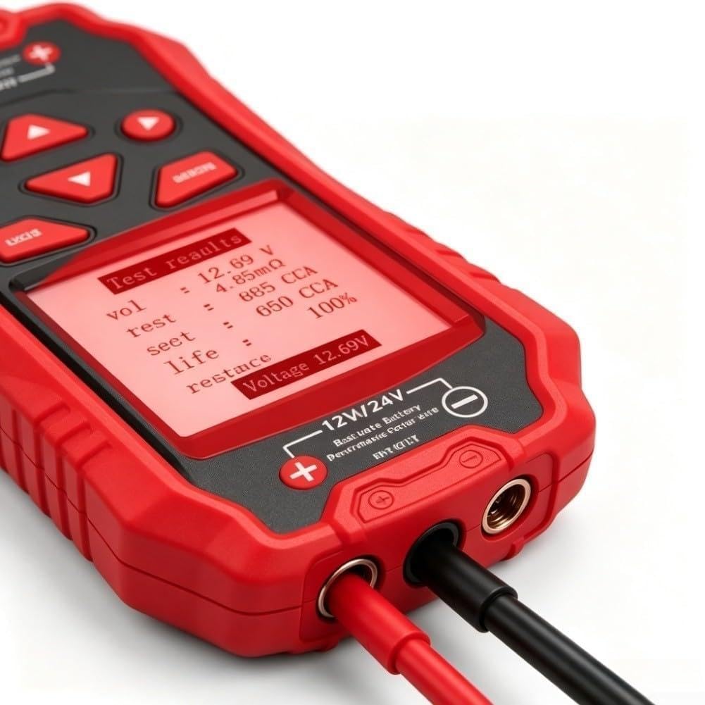 Testeur Auto 12V 24V 100-1700 pour cca LCD Testeur Auto 12V 24V