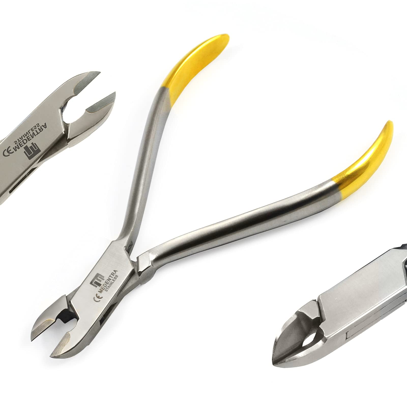 MEDENTRA Micro-Mini Ligature Cutter Orthodontics Dental Cutters Cut Soft Wires Pins and Ligature Archwire Dental Ortho Laboratory