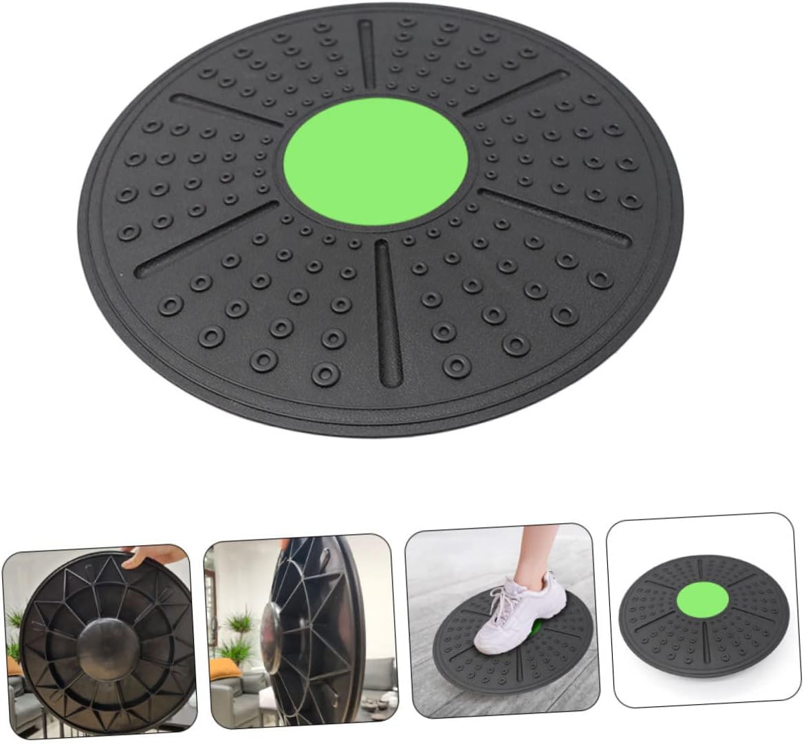 Holibanna Balance Exercise Board with Rotation and Tilt Core Stability Trainer for Balance and Coordination Rehab and Fitness Accessory for Ankle and Muscle Strengthening