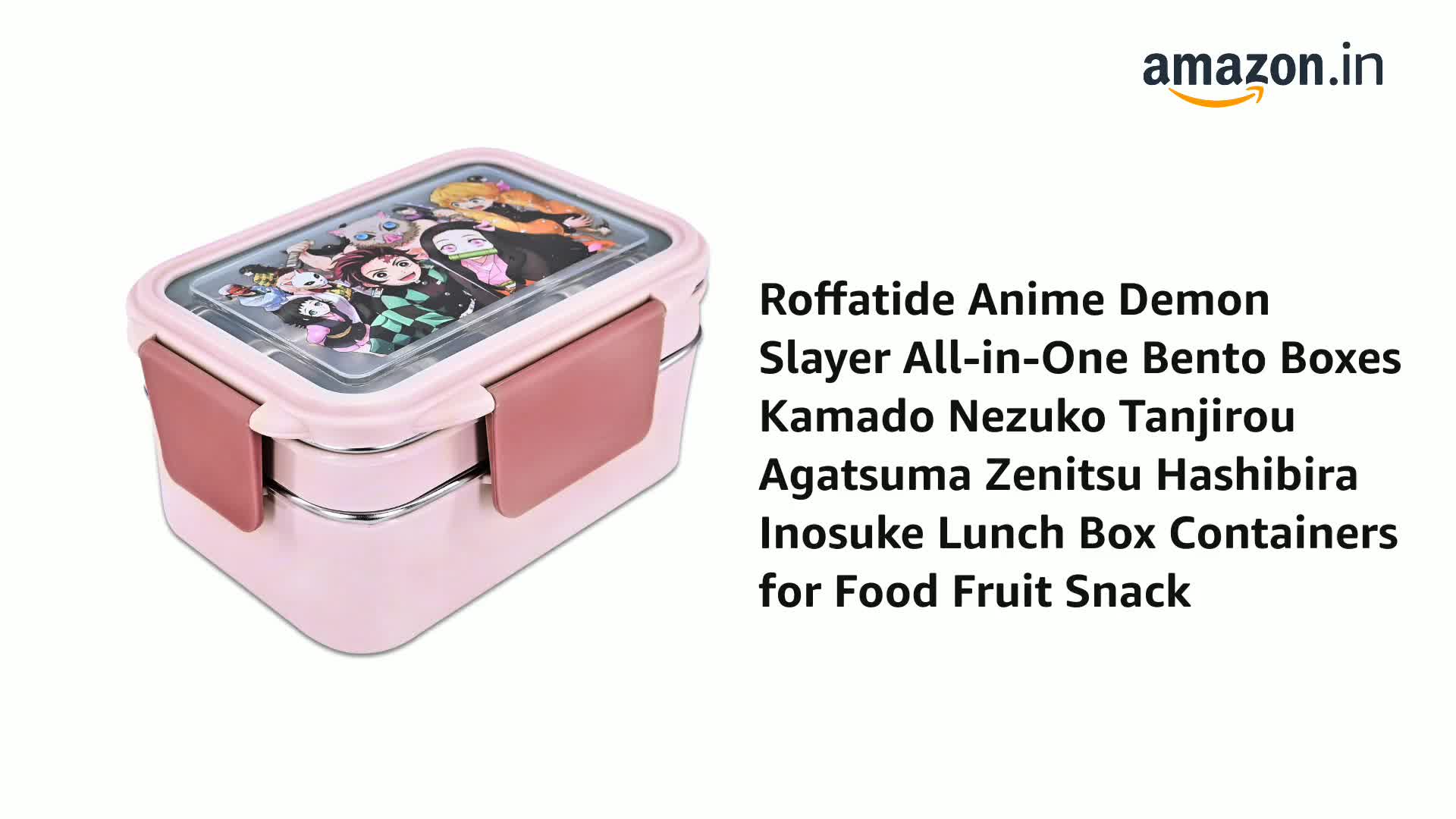 Buy Roffatide Anime Demon Slayer All-in-One Bento Boxes