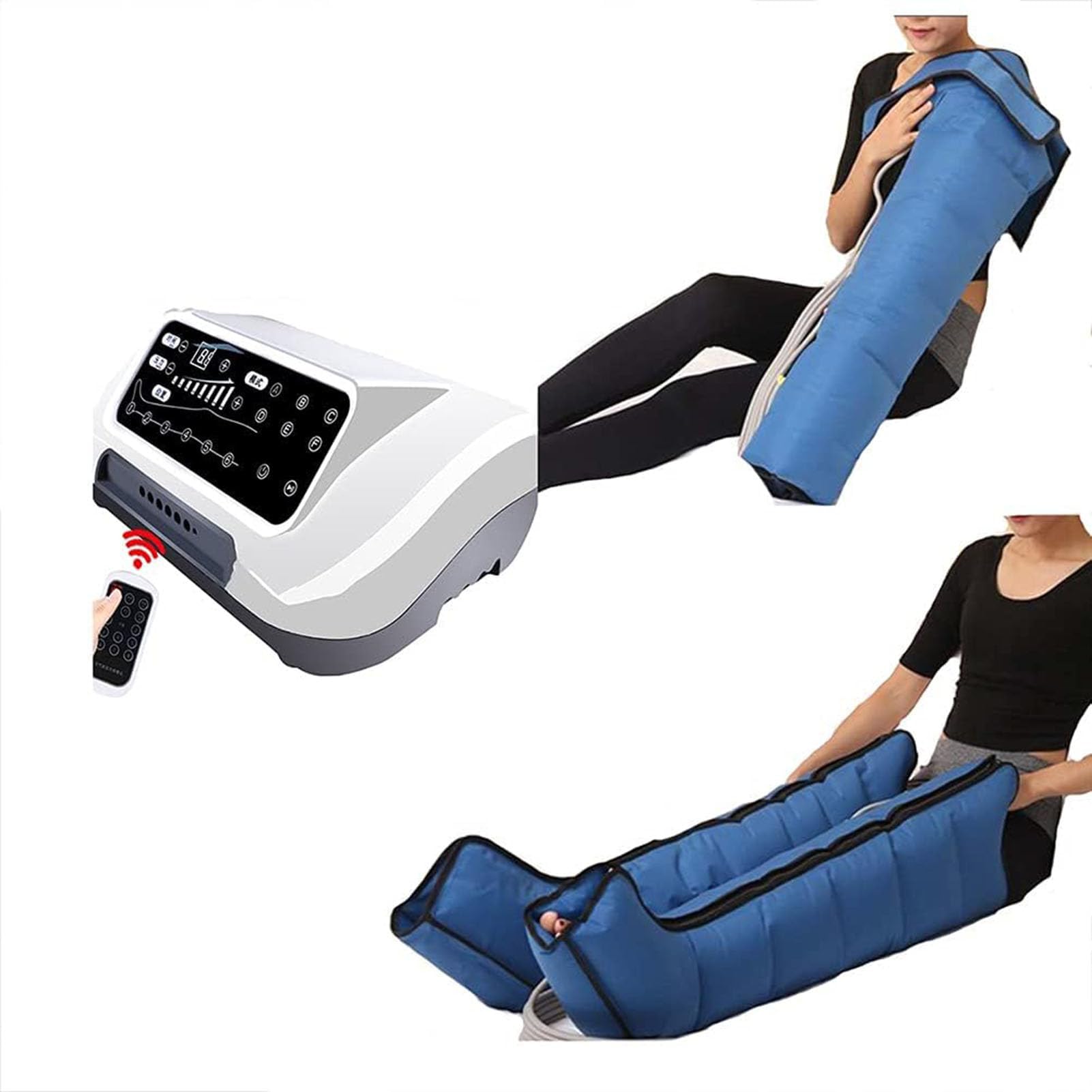 Generico Elettrico Stivali Un Compressione d’Aria per Gambe massaggiatore