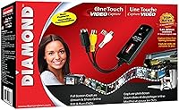 Vista 1 de Diamond VC500SE One Touch VHS/Videocámara a Convertidor de archivos digital para Windows y Mac OS (compatible con Mac OS Ventura) Nuevo software