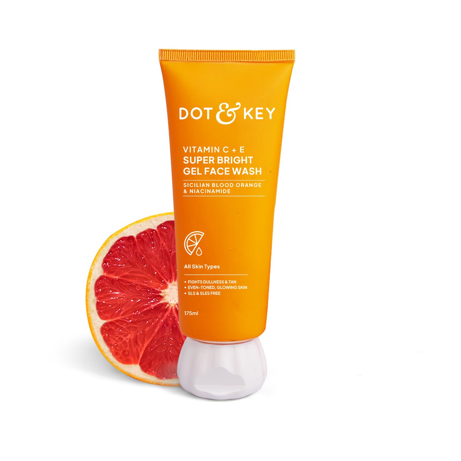 DOT & KEY Vitamin C + E Super Bright Gel Face Wash For Glowing And Brightening Skin | All Skin Types| With Triple Vitamin C| Face Wash For Women & Men|175 Ml-image-11