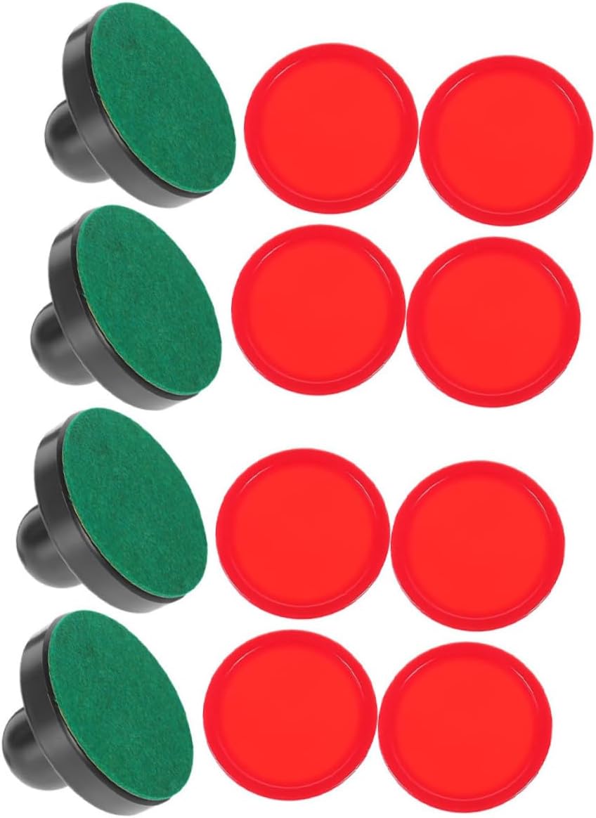 Air Hockey Accessories Hockey Pucks Table Pusher Pucks Hockey Game Accessories Tabletop Hockey Pushers