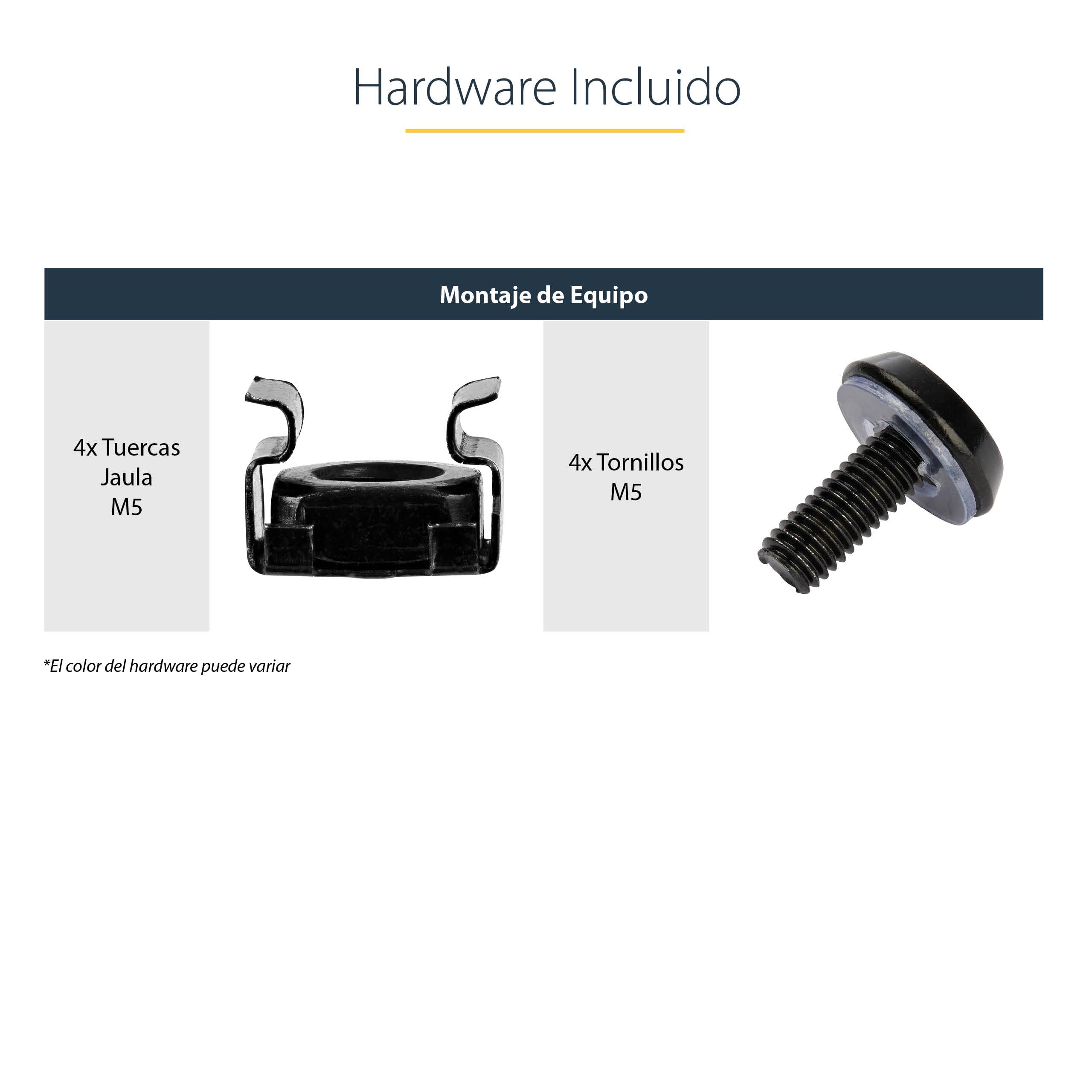 StarTech.com - Soporte para rack de servidores 2U - Bandeja cantilever universal ventilada para rack y estante de equipos de red de 19" - Acero de alta resistencia - 22,7 kg - 48,3 cm de profundidad (CABSHELFV)