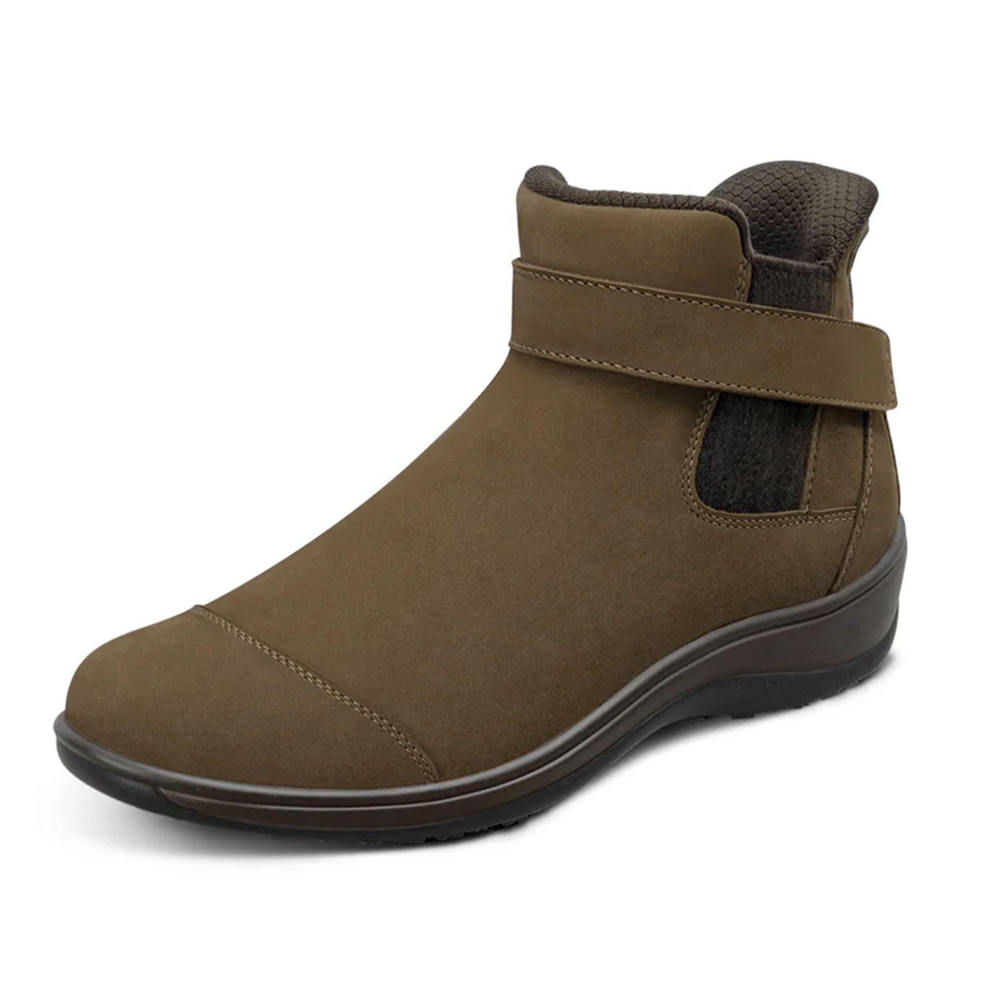 Orthofeet Damen Orthopädischer Hands-Free Blaire Stiefel zur Entlastung schmerzender Füße