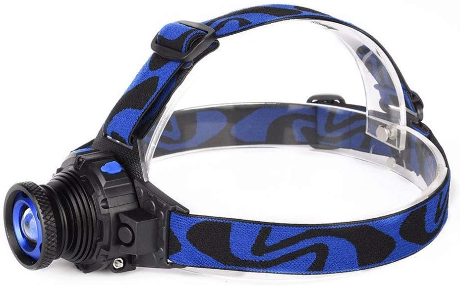 Headlamp-Super Bright Adjustable Rechargeable Headlamp Flashlight Torch HeadLamp for Mining Camping Hiking Fishing