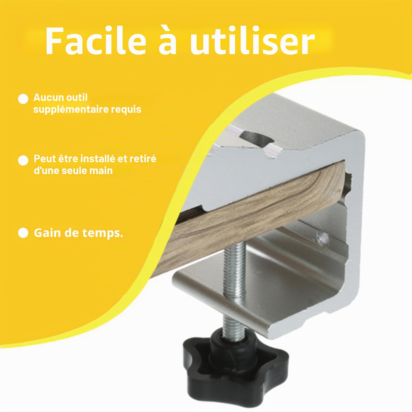 Lot de 20 écrous de poignée en forme d'étoile - Filetage intérieur M8 x 32 mm - Bouton de serrage - En plastique noir - Écrou moleté - Pour appareils mécaniques, industriels et électroniques