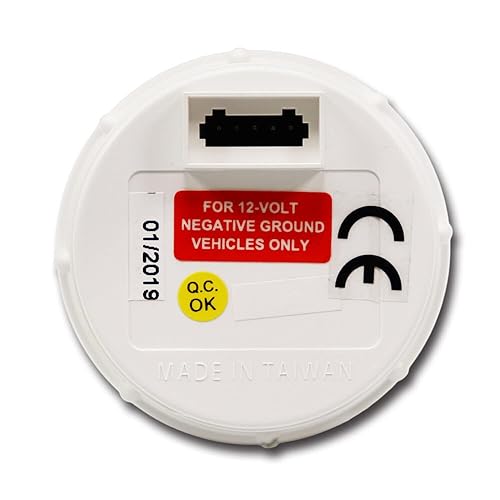 Miniatura 10 de MOTOR METER RACING MGS Series 2.047 in 2-116" Medidor digital de temperatura de aceite 68  302 F esfera negra pantalla LED azul 1224 voltios