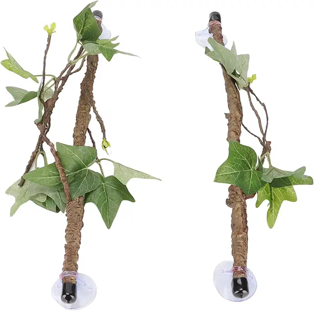 Reptile Corner Branch Climbing Plant for Terrarium Decoration
