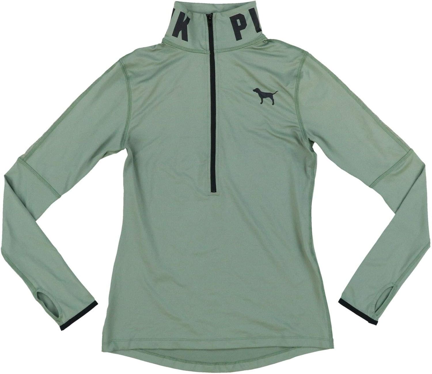 athletic half zip pullover