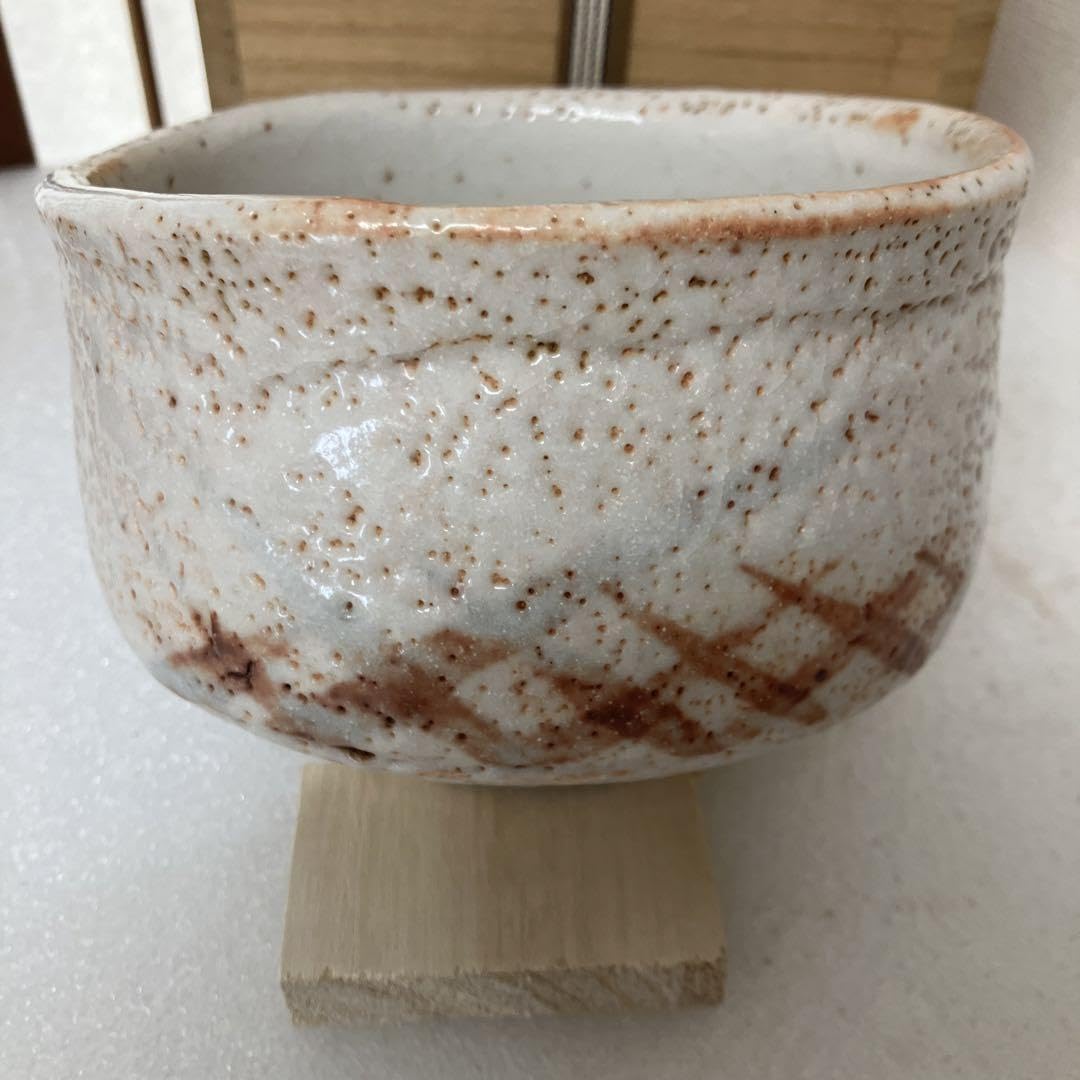 茶道具 志野茶碗 岐阜県無形文化財 樋口統三 N238SC　造　N238SC Amazon.co.jp: 茶道具 志野茶碗 岐阜県無形文化財 樋口統三