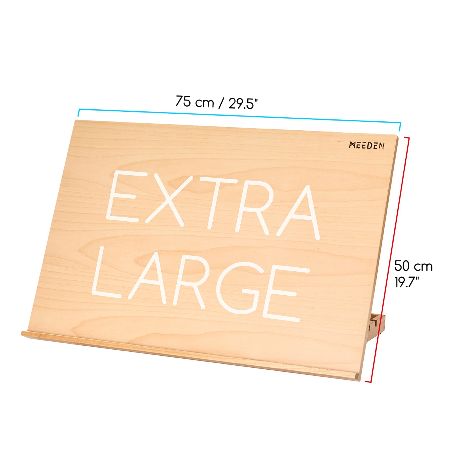 MEEDEN Extra Large Tabletop Easel - Painting & Drawing -2