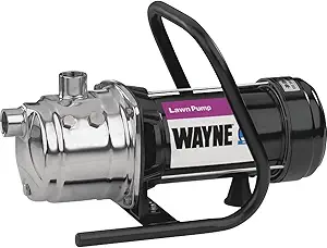 WAYNE PLS100 1 HP Portable Stainless Steel Lawn Sprinkling Pump