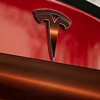 Vista 6 de IPG Compatible con Tesla Model 3 (9 logotipos), juego de calcomanías para personalizar tu vehículo