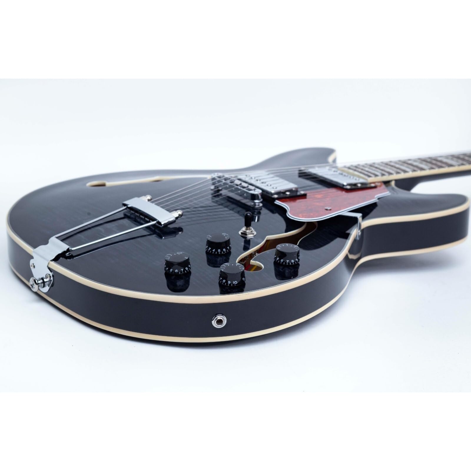 Standard Gitara Elektryczna 6 Strunowa Gitara Elektryczna Dla Praworęcznych Półdrążkowa Trapezowa Mostek Profesjonalny