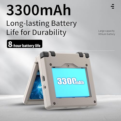 Miniatura 5 de RG35XXSP FILP - Consola de juegos de mano retro de 3.5 pulgadas 640* 480 pantalla IPS 3300 mAh Tarjeta TF incorporada 64G compatible con múltiples