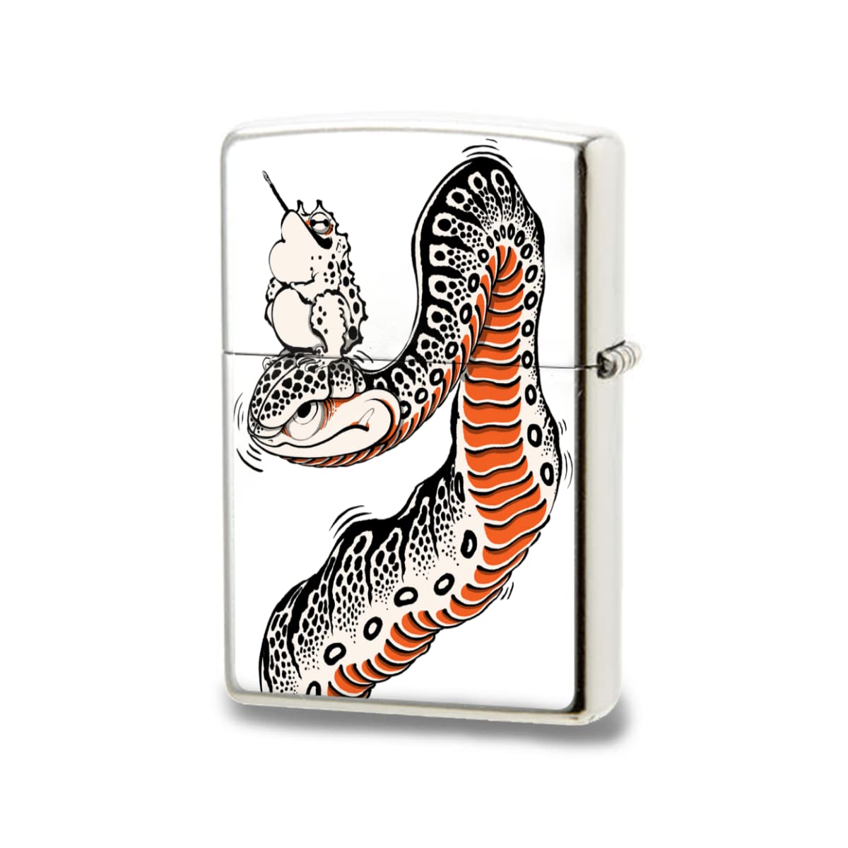 Amazon.co.jp: Zippo兼用ケース 蛤蟆 蛇 互換性があ ジッポライター