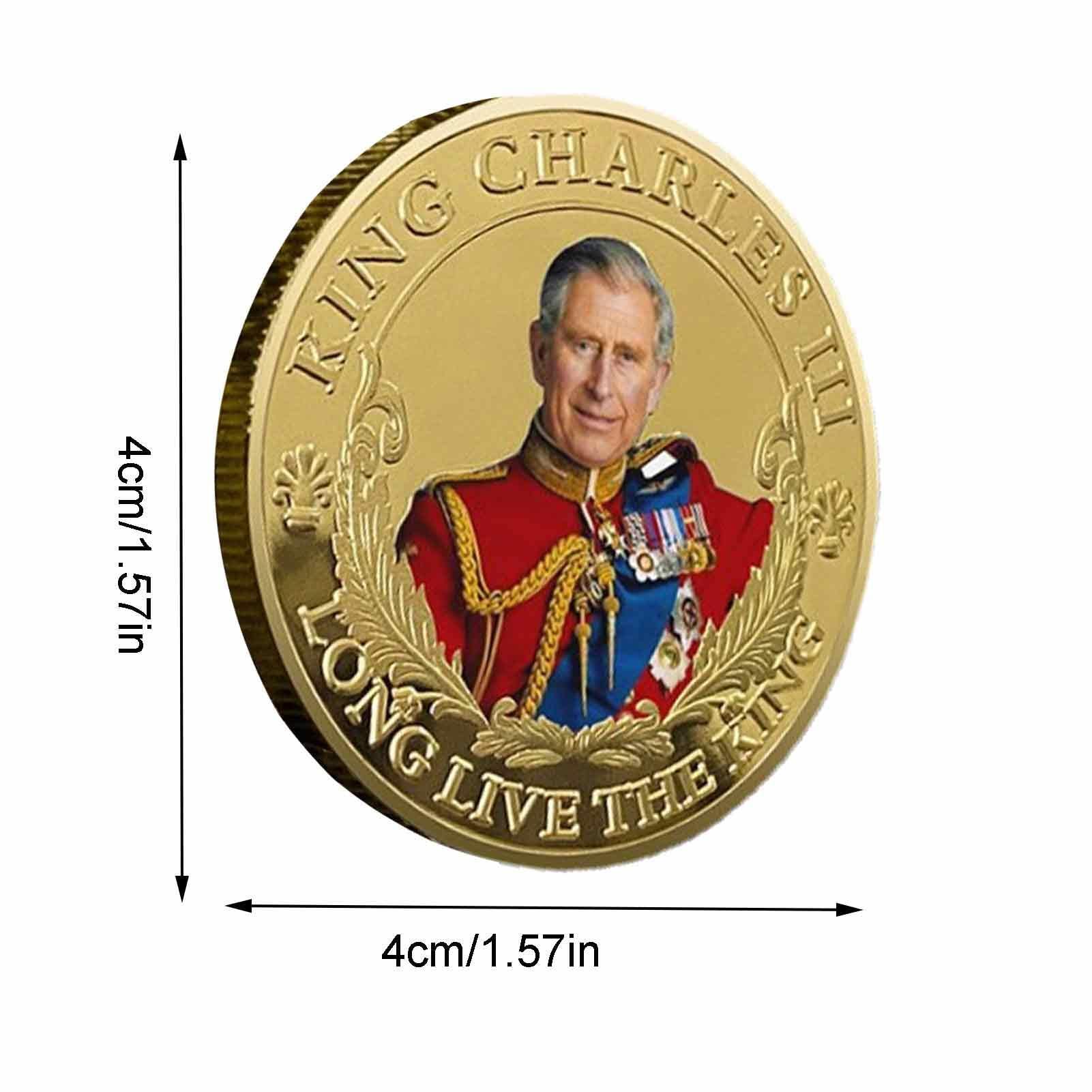 King Charles III Coronation Commemorative Coin 2023 | UK Souvenir Metal Collectible Gift Set - View #9
