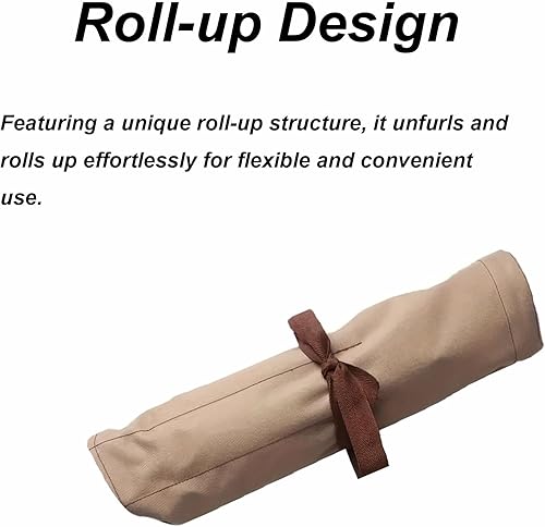 Miniatura 5 de Organizador de bolsas de herramientas enrollables, 16 bolsillos, llave de lona portátil, bolsa enrollable para destornillador, alicates, bolsa de