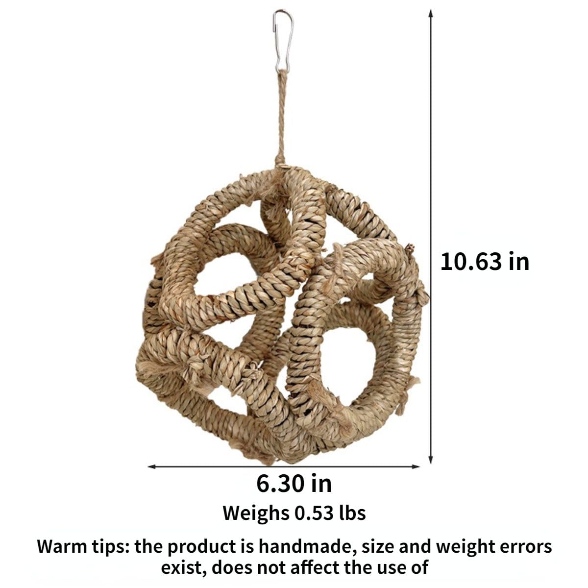 Bridge Perch,Bird Perch Nature Branch Rings for Parrots Conure Supplies Budgies Swing Scratchers for Small Medium Parrots Rack Toy