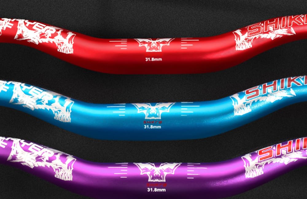 Manubrio per mountain bike, da 31,8 mm, per mountain bike, 720 mm/780 mm, XC