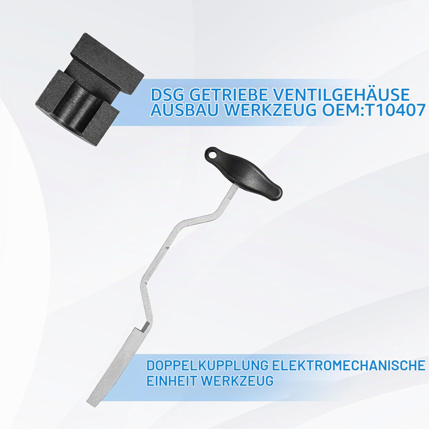 Werkzeug für Doppelkupplungsgetriebe Kompatibel mit Audi VAG VW 7-Gang DSG, Kupplung Montage- und Demontagewerkzeug, T10373 T10376 T10323 T10466 T40100 T10407