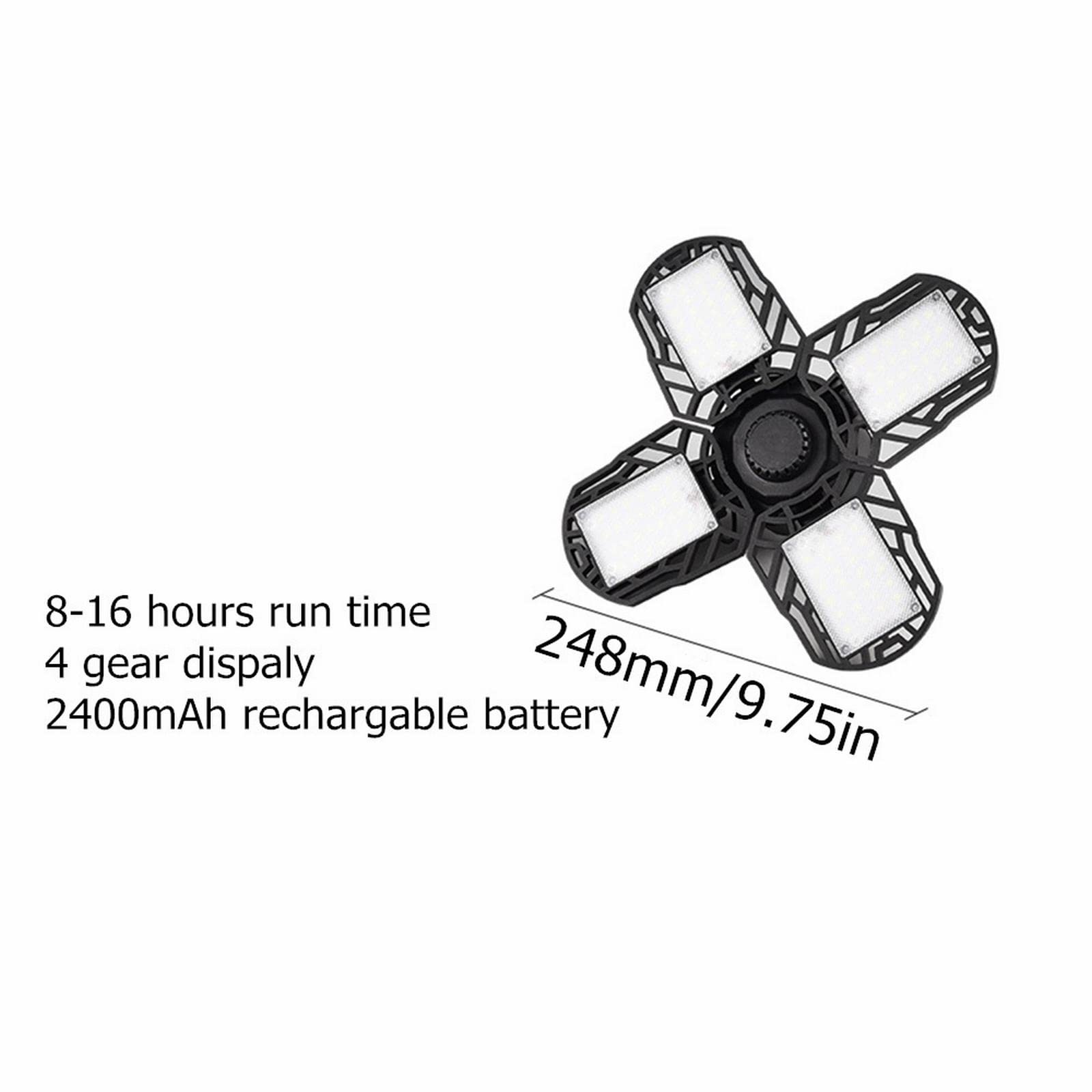 Carga de Luces de Campamento Linterna LED Solar Recargable for Acampar con Control Remoto, Resistente al Agua IP65, 40W, for Acampar al Aire Libre y Pescar