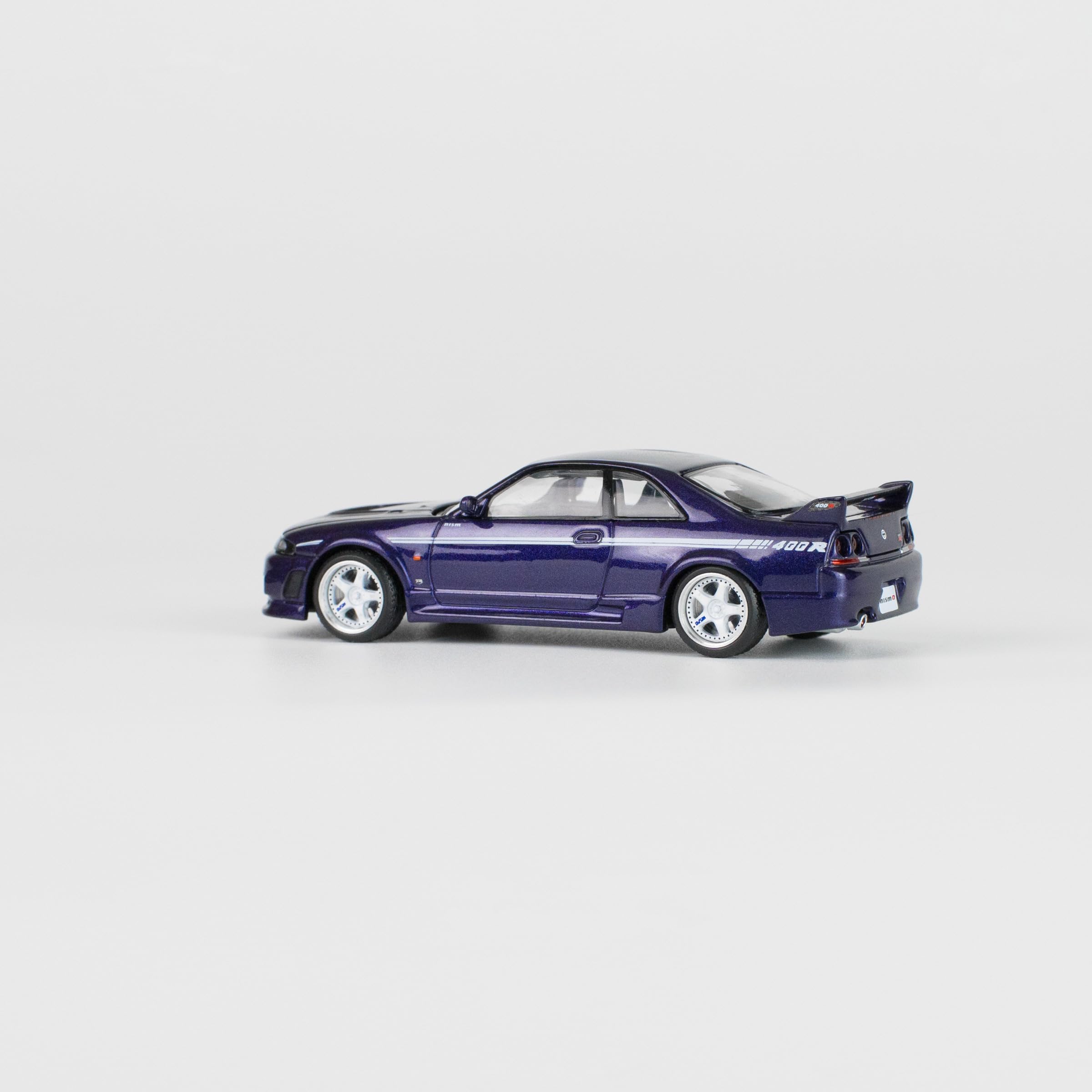 POP RACE 1/64 GT-R NISMO 400R MIDNIGHT PURPLE Finished Product