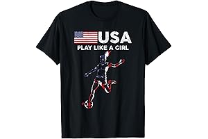 Play Like a Girl US Women's Soccer Shirt: Show Your Support for the Champions