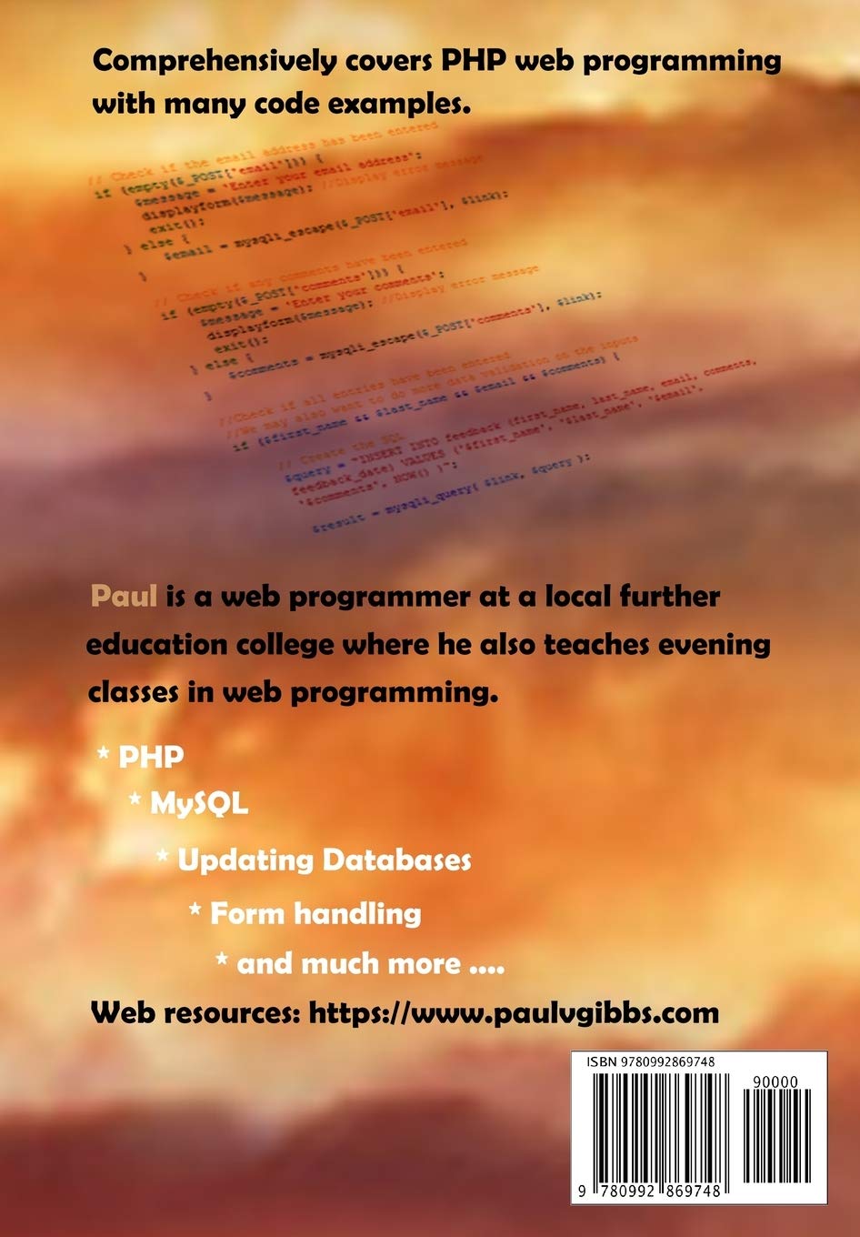 PHP Tutorials: Programming with PHP and MySQL: Learn PHP 7 with MySQL Databases for Web Programming