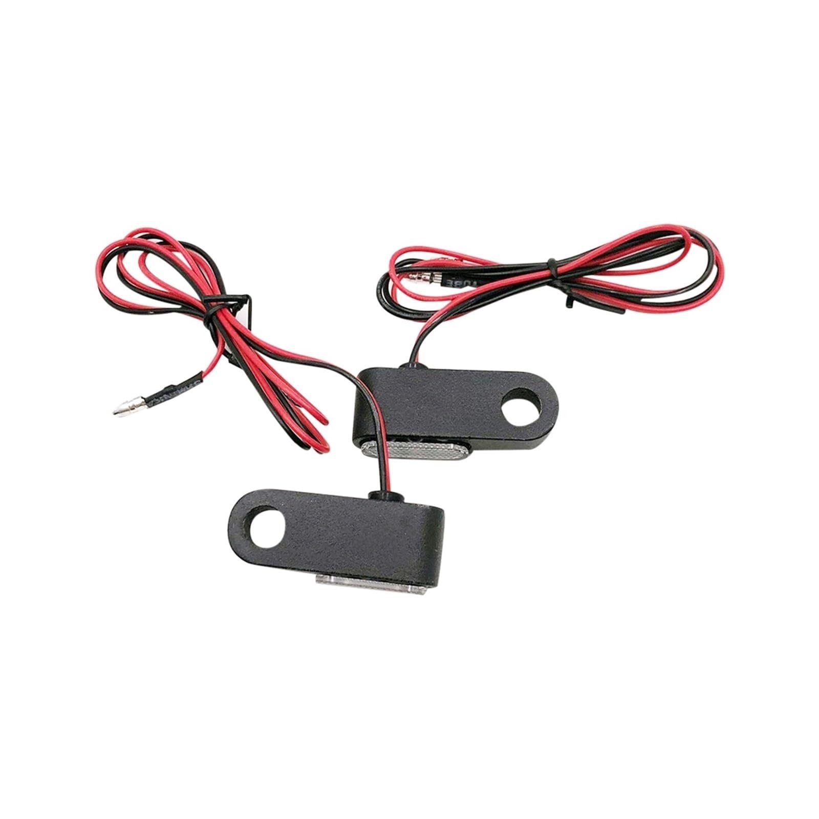 Intermitentes de moto Luces LED de para giro para motocicleta, luces intermitentes para manillar, lámpara 12V para accesorios para Scooter, 2 uds