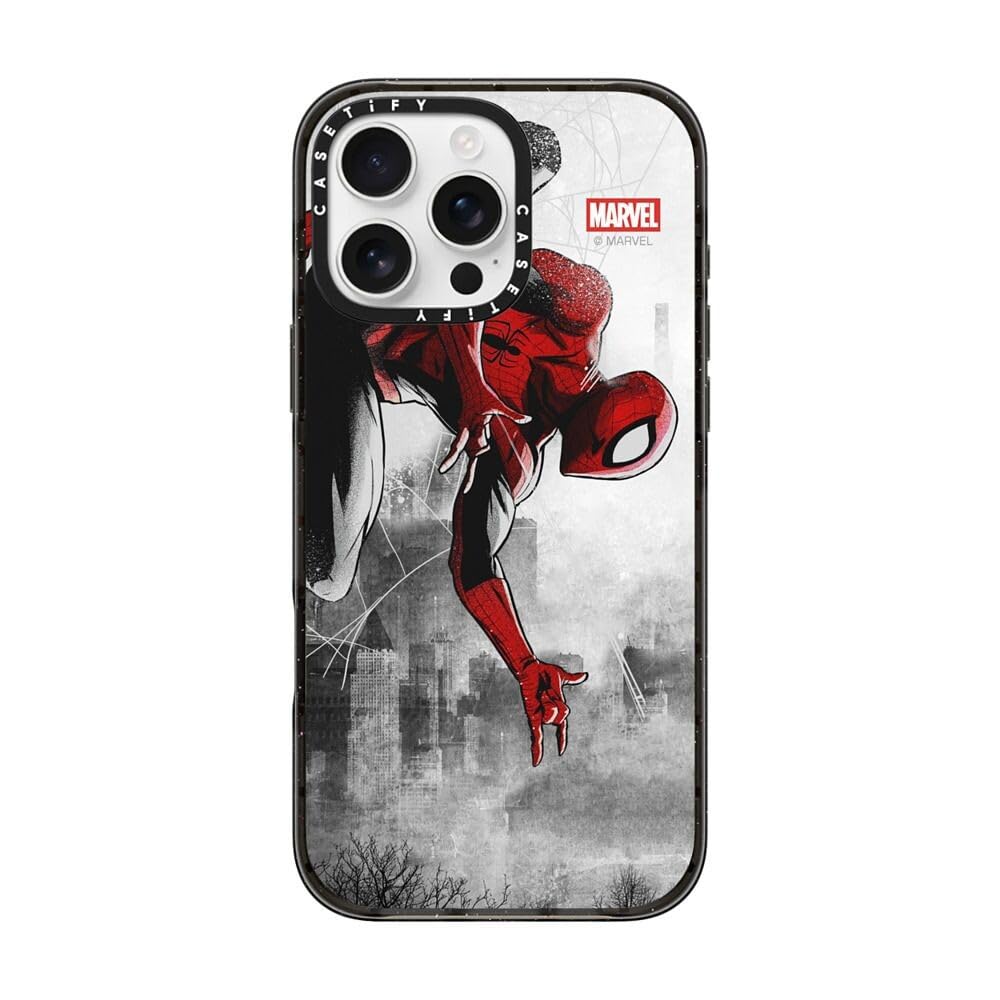 CASETiFY×スパイダーマンiPhone16ProMAXスマホケース　正規品 Amazon.com: CASETiFY Impact iPhone 16 Pro Max Case [Marvel Colab