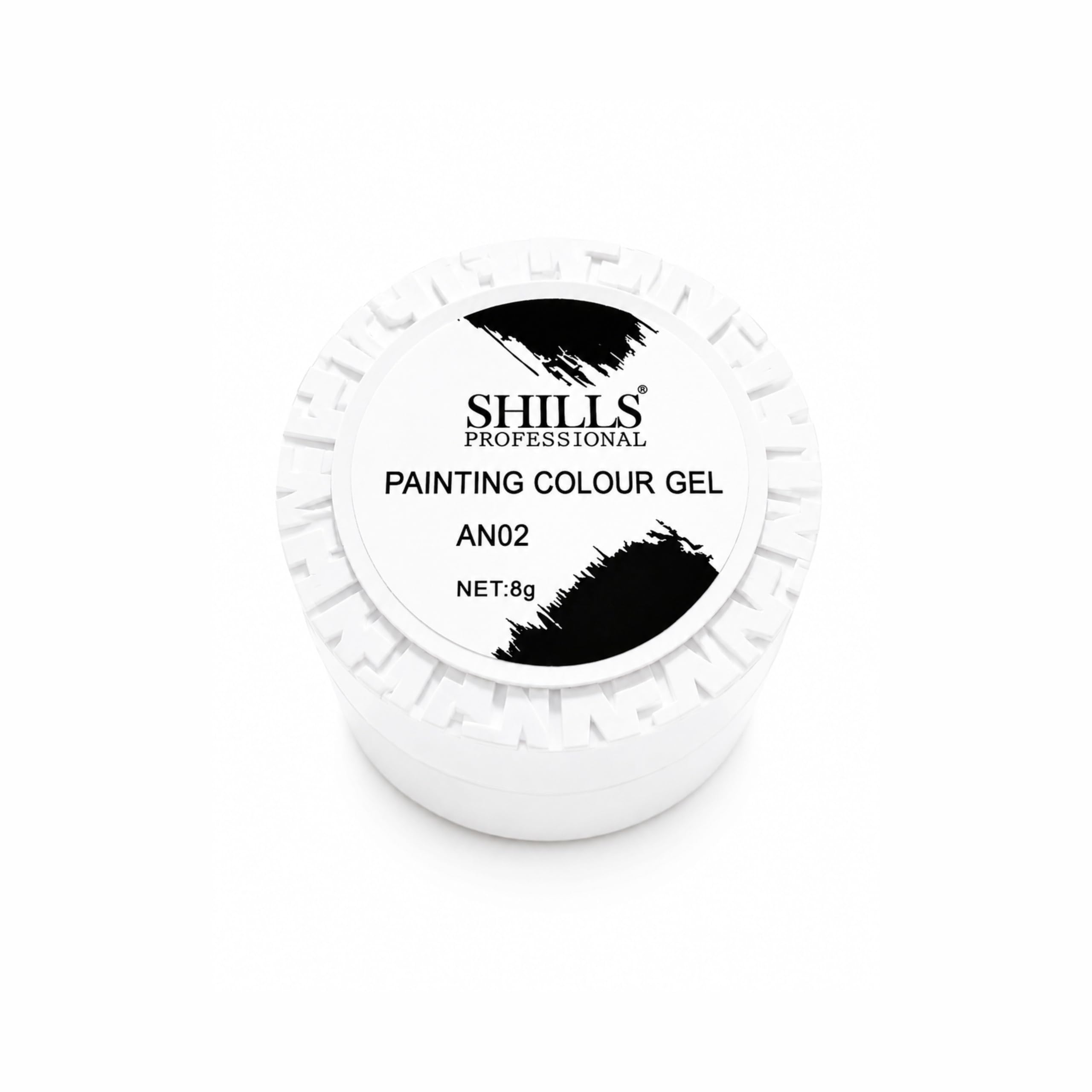SHILLS PROFESSIONAL Painting Gel Black for Nail Art, Line Work & Creative Manicures-image-3