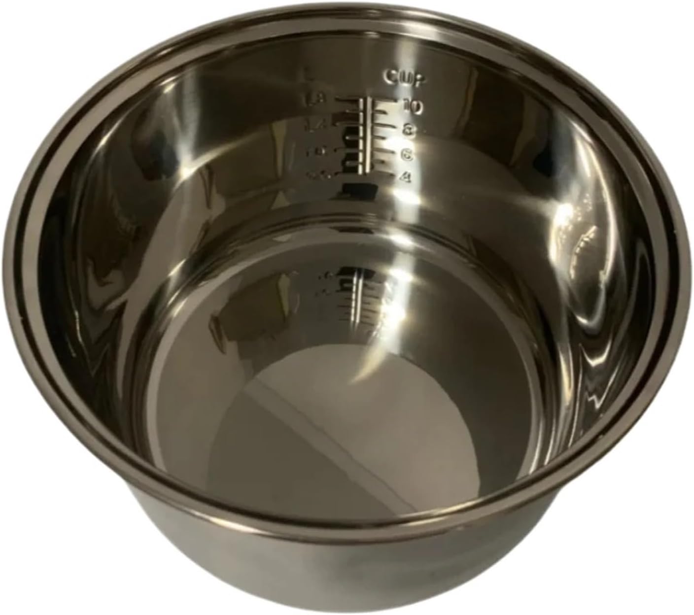 Stainless Steel Rice Cooker Inner Bowl, 5.5 Cups Replacement Non-stick Pan Inner Bowl, Compatible With TIGER JBV-A10U