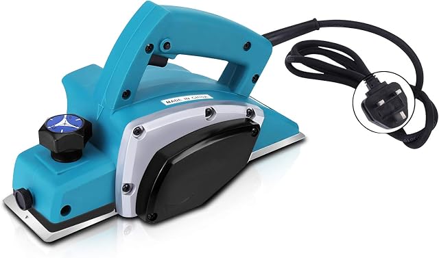 Universal Electric Planer Wood, Portable Wood Planer Hand Hold Wood Surface Planing Tool, Wood Polishing Crafting Planer Adjustable 220V Woodworking Power Tool Carpentry Planer