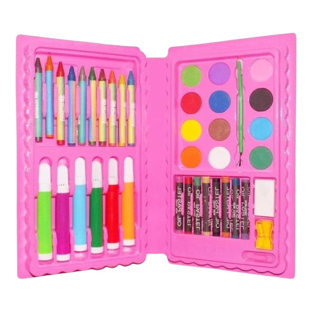 Toy Imagine Color Set for Kids Drawing Doodle Sketch Crayon Painting Water Paint Art Set Colour Kit (Colour Set 42) Toy Imagine Color Set for Kids Drawing Doodle Sketch Crayon Painting Water Paint Art Set Colour Kit (Colour Set 42)