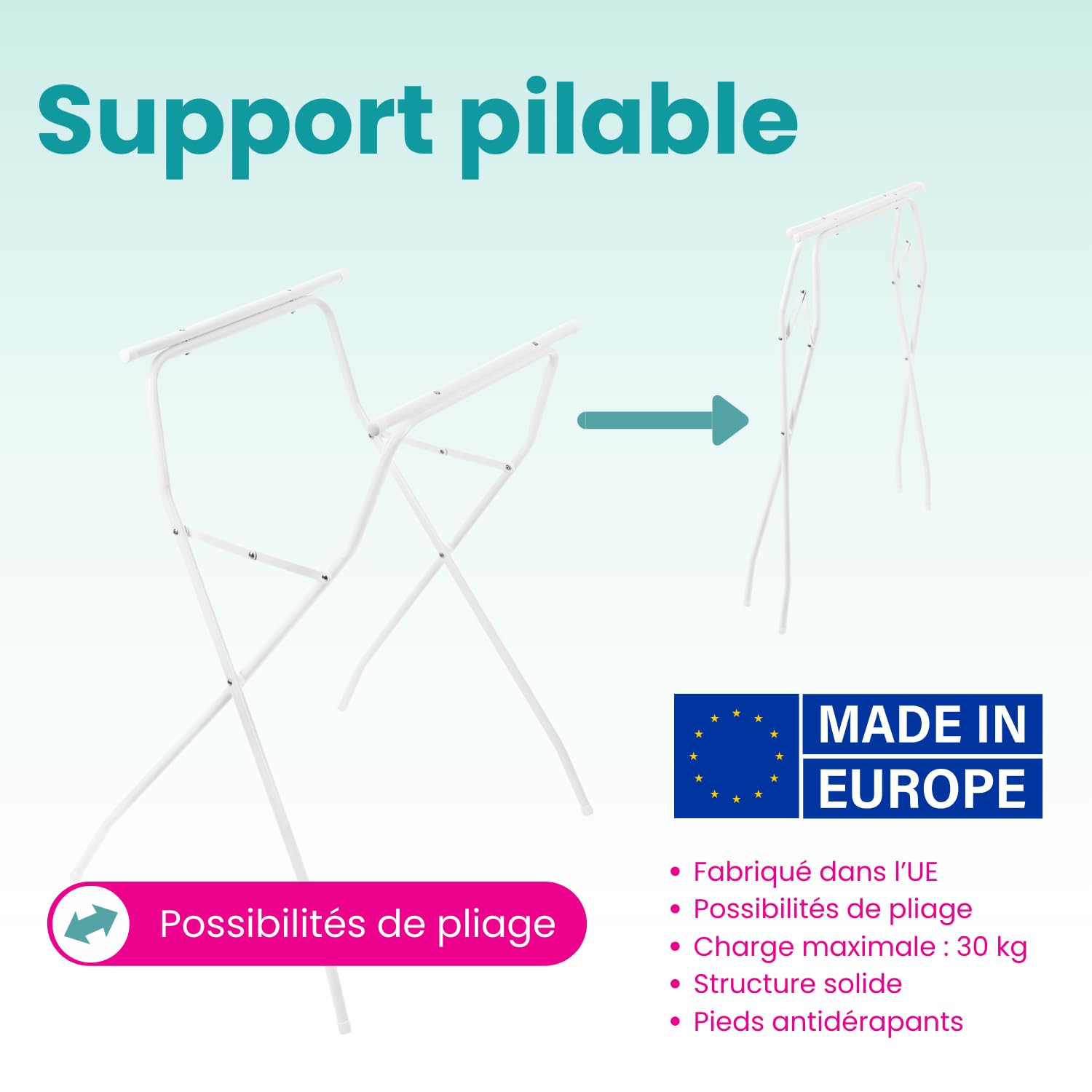 Primabobo Kit de Bain Bébé PREMIUM : Baignoire Pliable avec Thermomètre LCD Intelligent, Transat Ergonomique et Support Stable, Ensemble de Bain Luxe 80cm, Gris