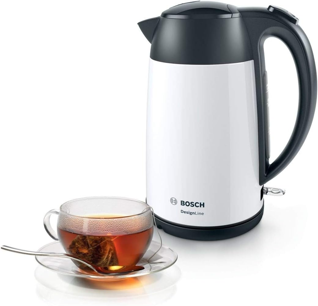 Bosch Country II TWK7503GB Cordless Kettle, 1.7 Litres, 3000 W Bl
