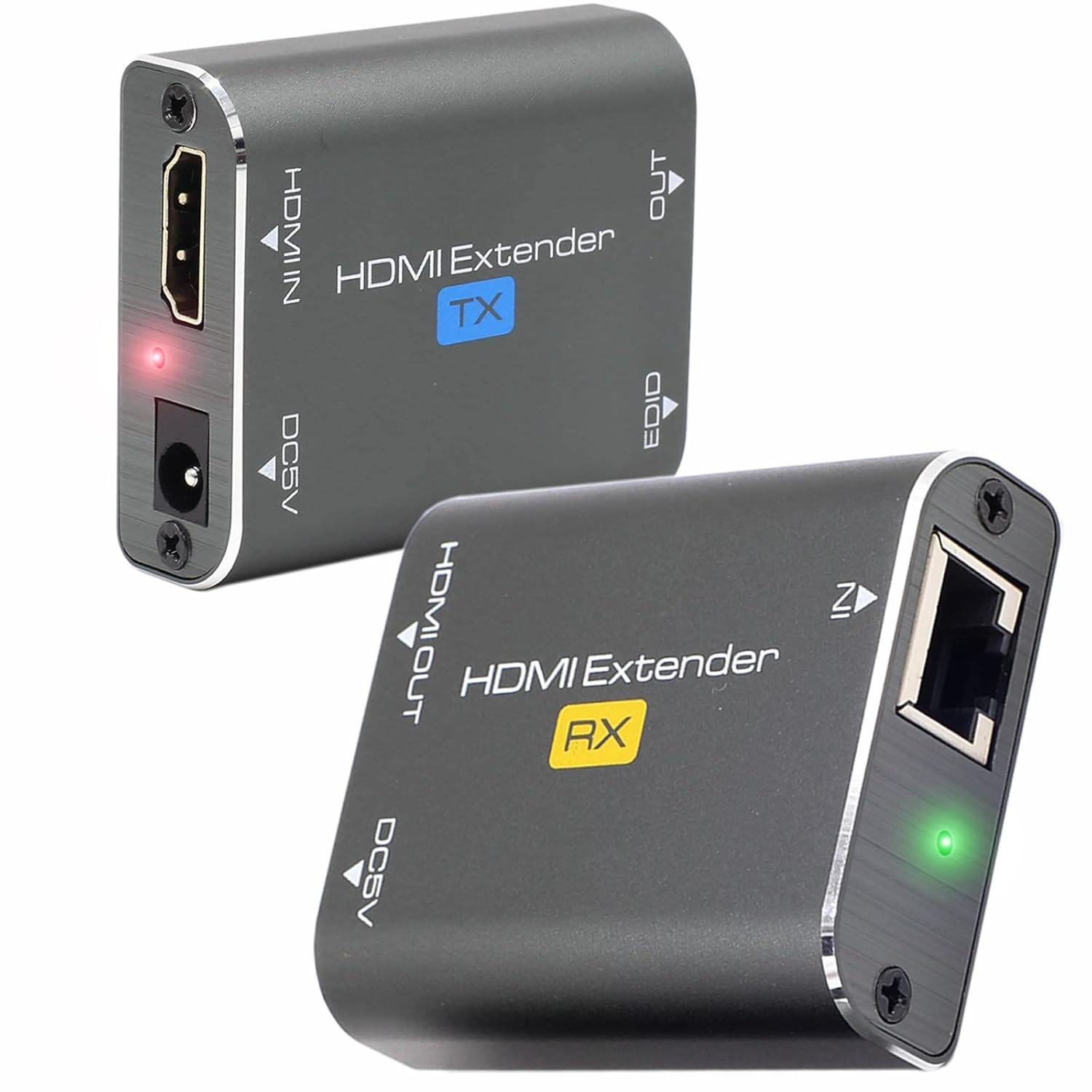 HDMI Extender 164ft HDMI Over Single Cat5e Cat6 RJ45