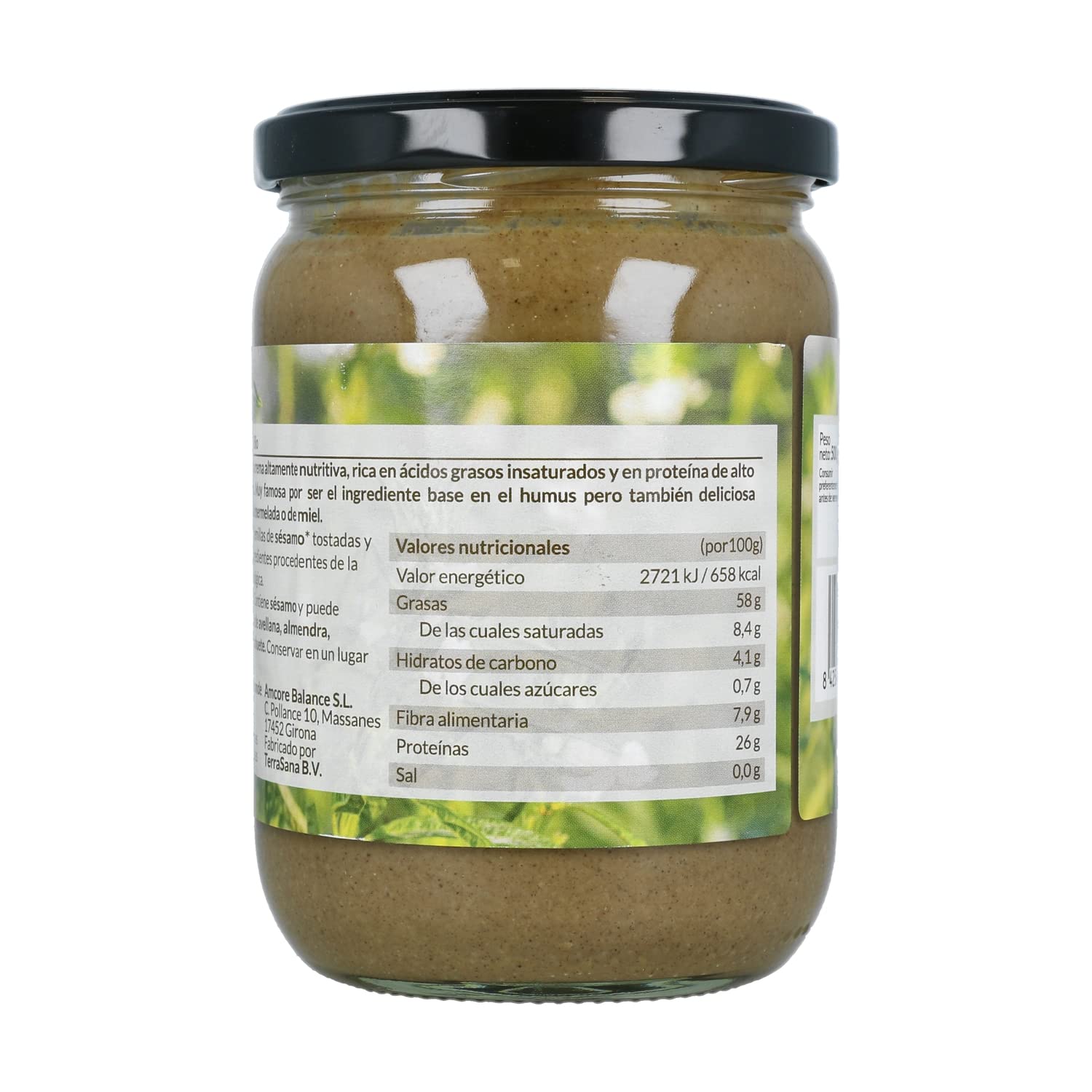 Naturitas Essentials Tahini integral Bio 2x500g Crema de sésamo